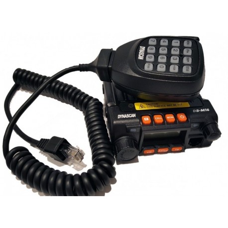 Emisora VHF/UHF bibanda Dynascan DB-M16